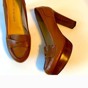 MARC FISHER LOAFER STYLE HEELS